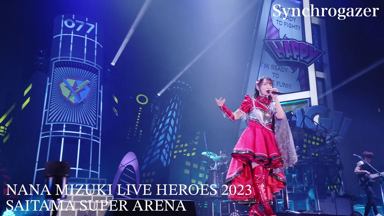 水樹奈々「Synchrogazer」（NANA MIZUKI LIVE HEROES 2023）