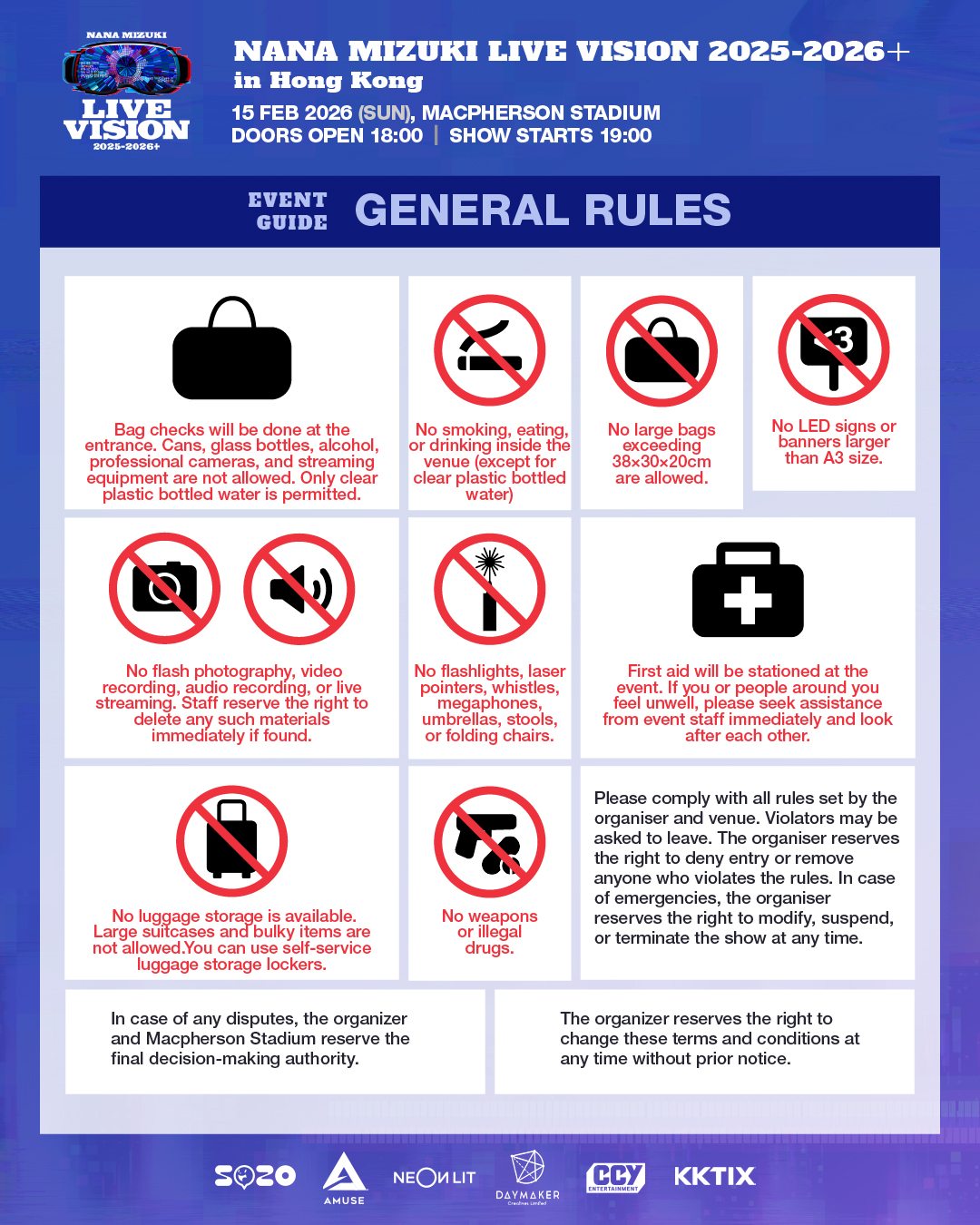 8 General Rules A